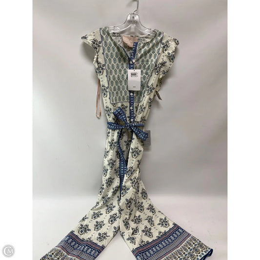 Jumpsuit By Cma In Blue & White, Size: 12
