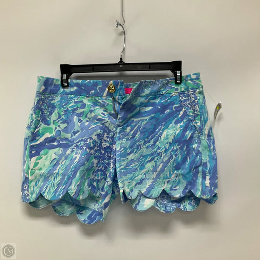 Shorts Designer By Lilly Pulitzer In Blue, Size: 0