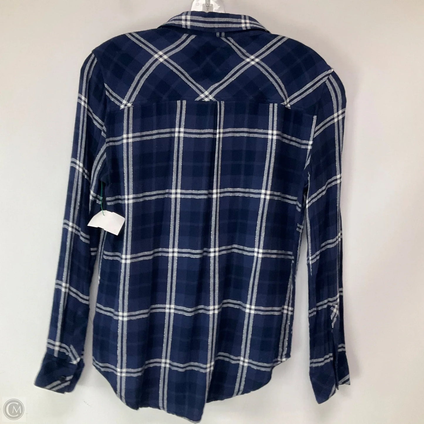 Top Long Sleeve By Rails In Blue, Size: Xs