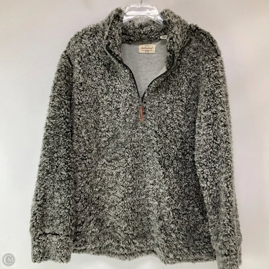 Jacket Fleece By Weatherproof In Grey, Size: Xl
