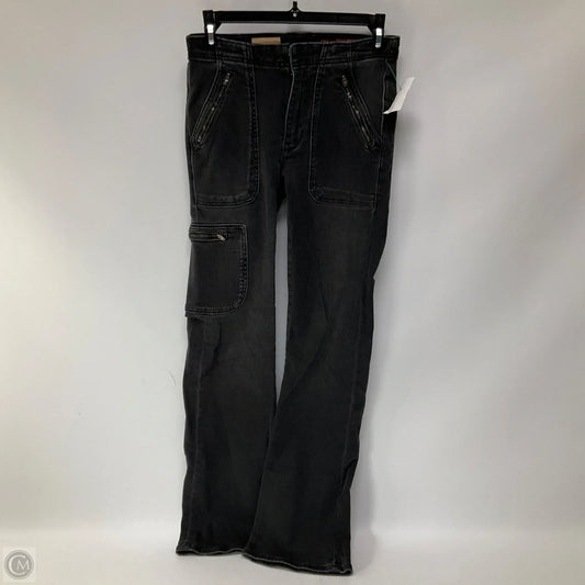Jeans Skinny By Anthropologie In Black, Size: 0