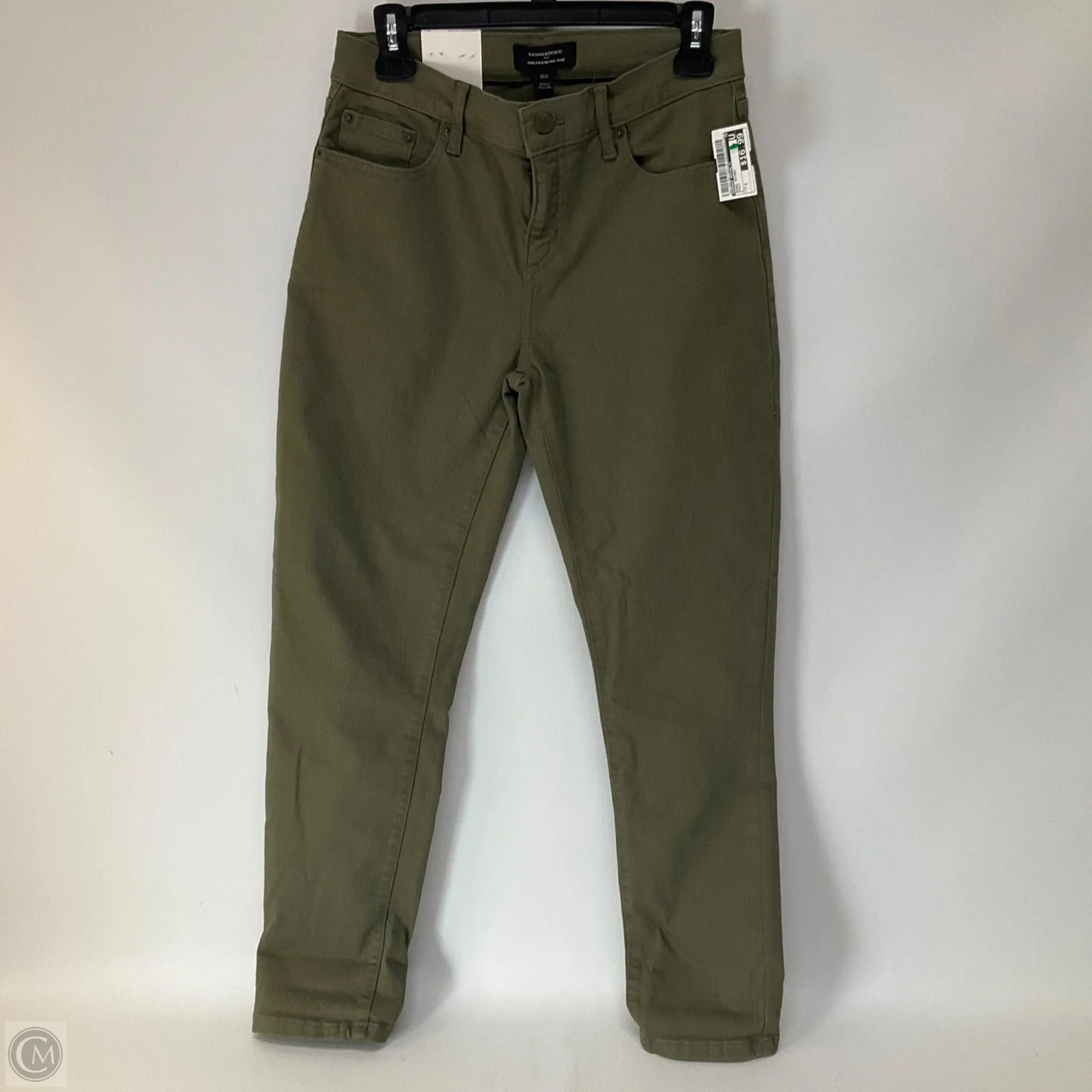 Jeans Skinny By Banana Republic In Green, Size: 2