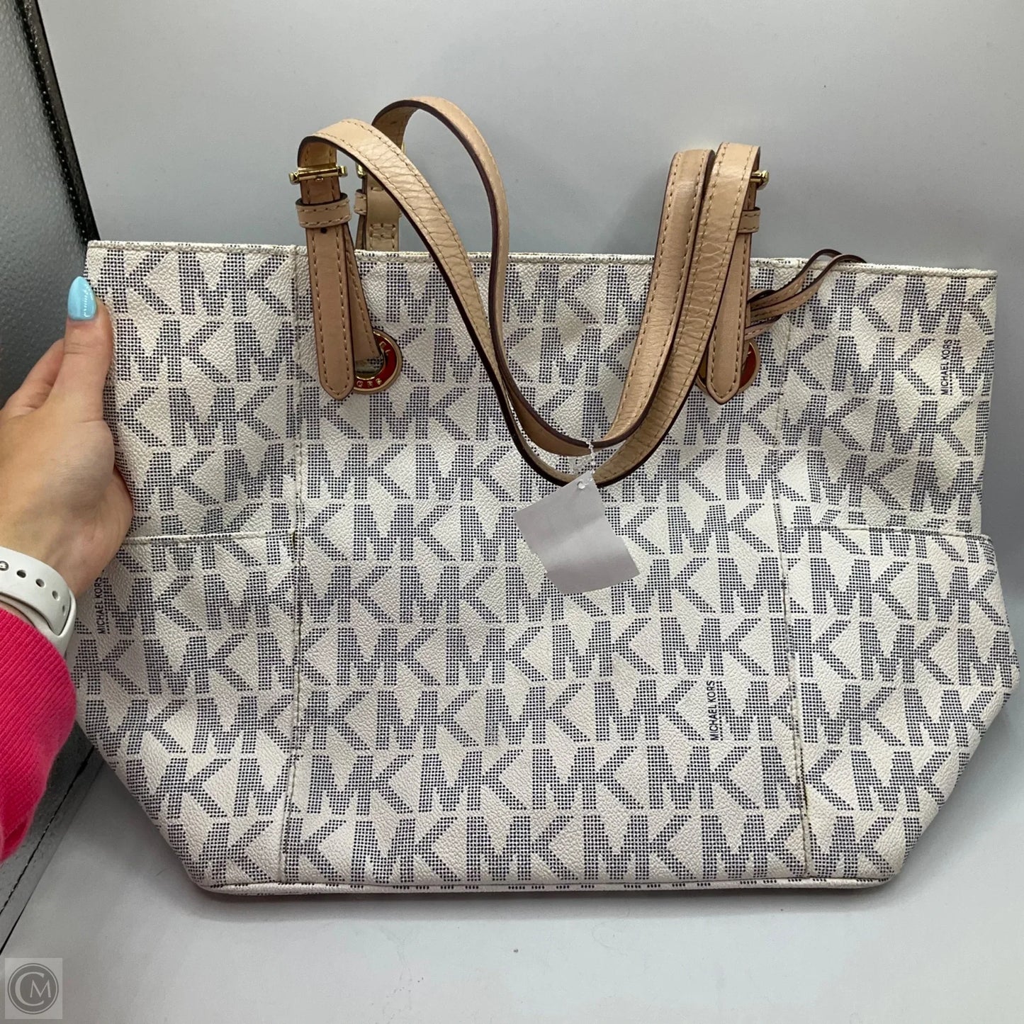 Handbag Designer By Michael Kors, Size: Medium