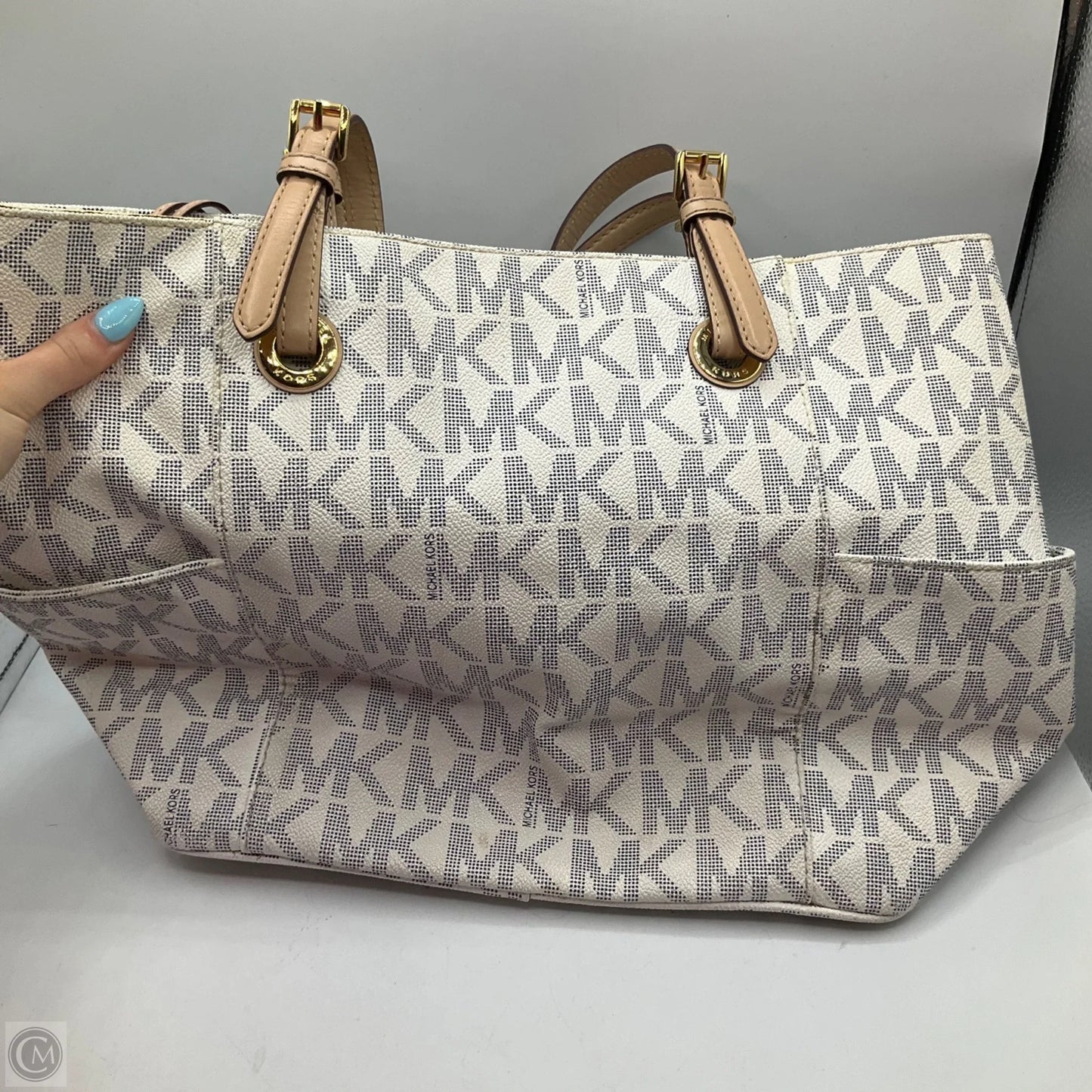 Handbag Designer By Michael Kors, Size: Medium