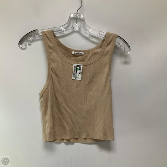 Top Sleeveless By Reformation In Tan, Size: L