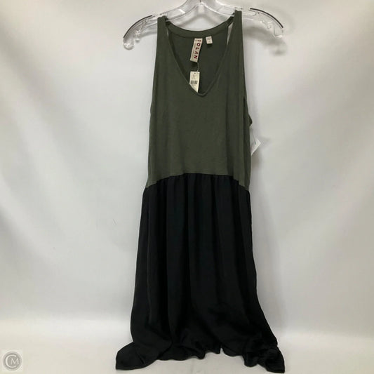 Dress Casual Midi By Anthropologie In Green, Size: M