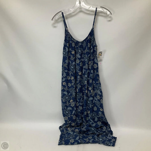 Dress Casual Maxi By Anthropologie In Blue, Size: S