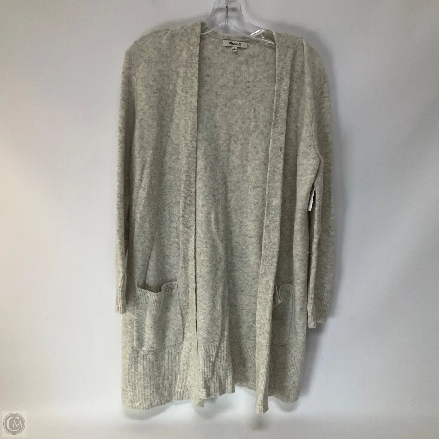 Sweater Cardigan By Madewell In Grey, Size: Xs