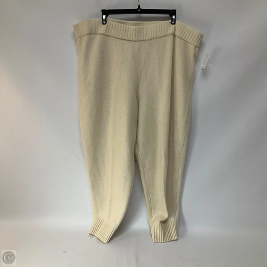 Pants Lounge By Express In Cream, Size: Xl