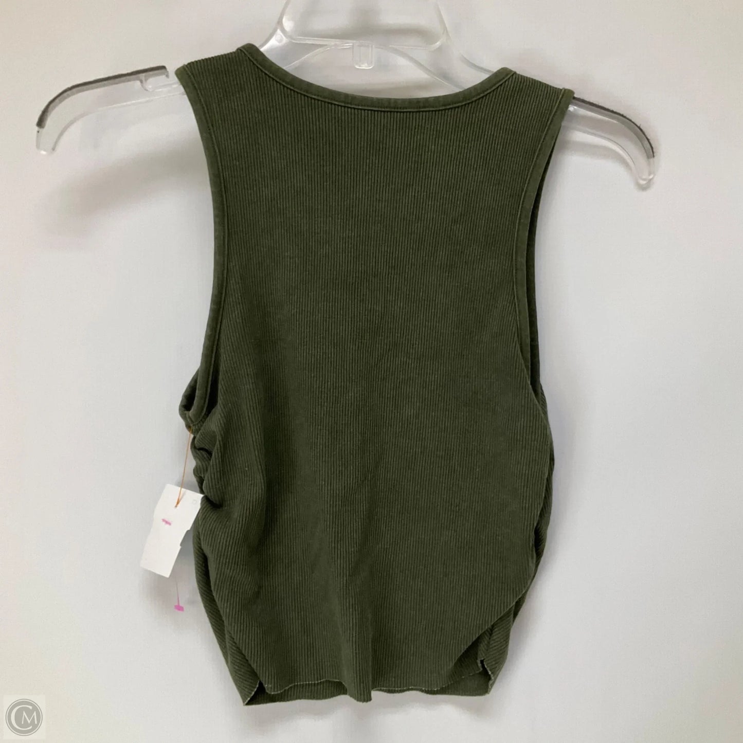 Top Sleeveless By Aerie In Green, Size: M