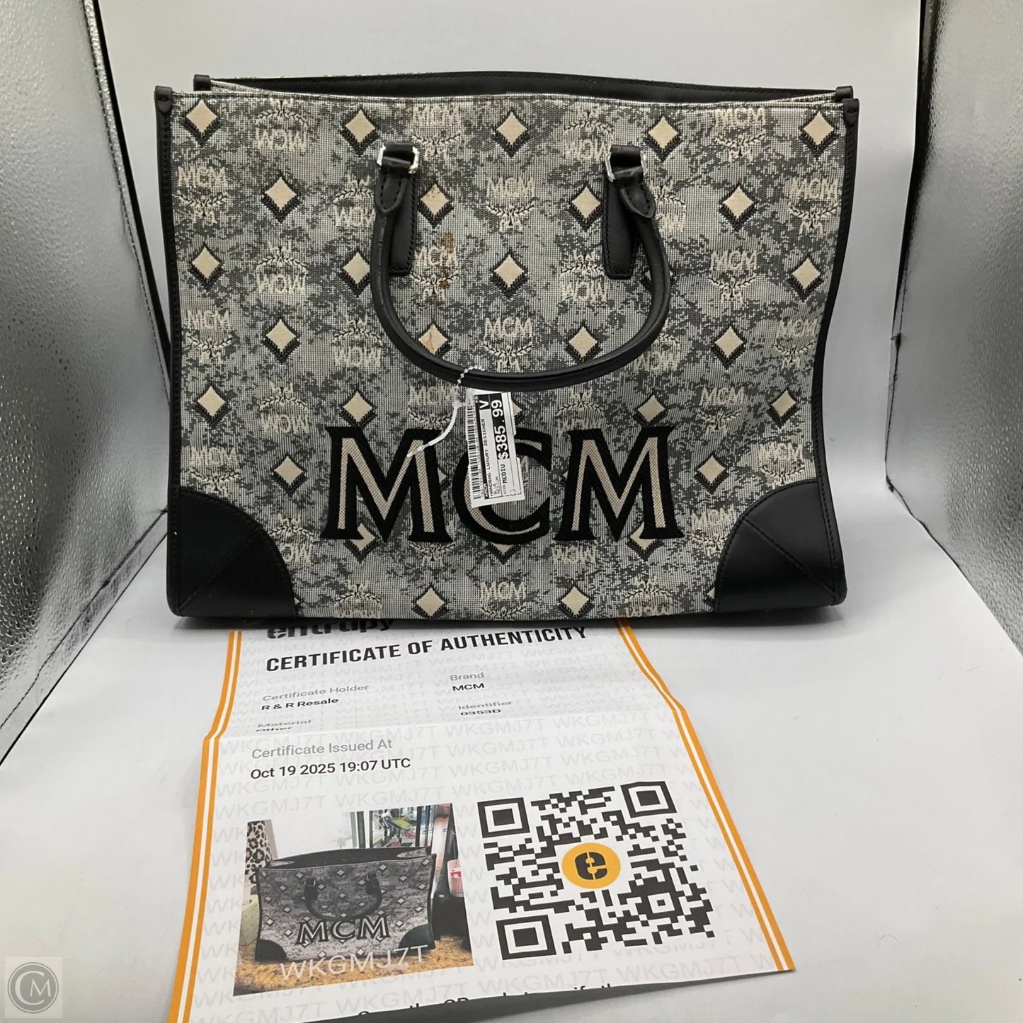Handbag Luxury Designer By Mcm, Size: Medium