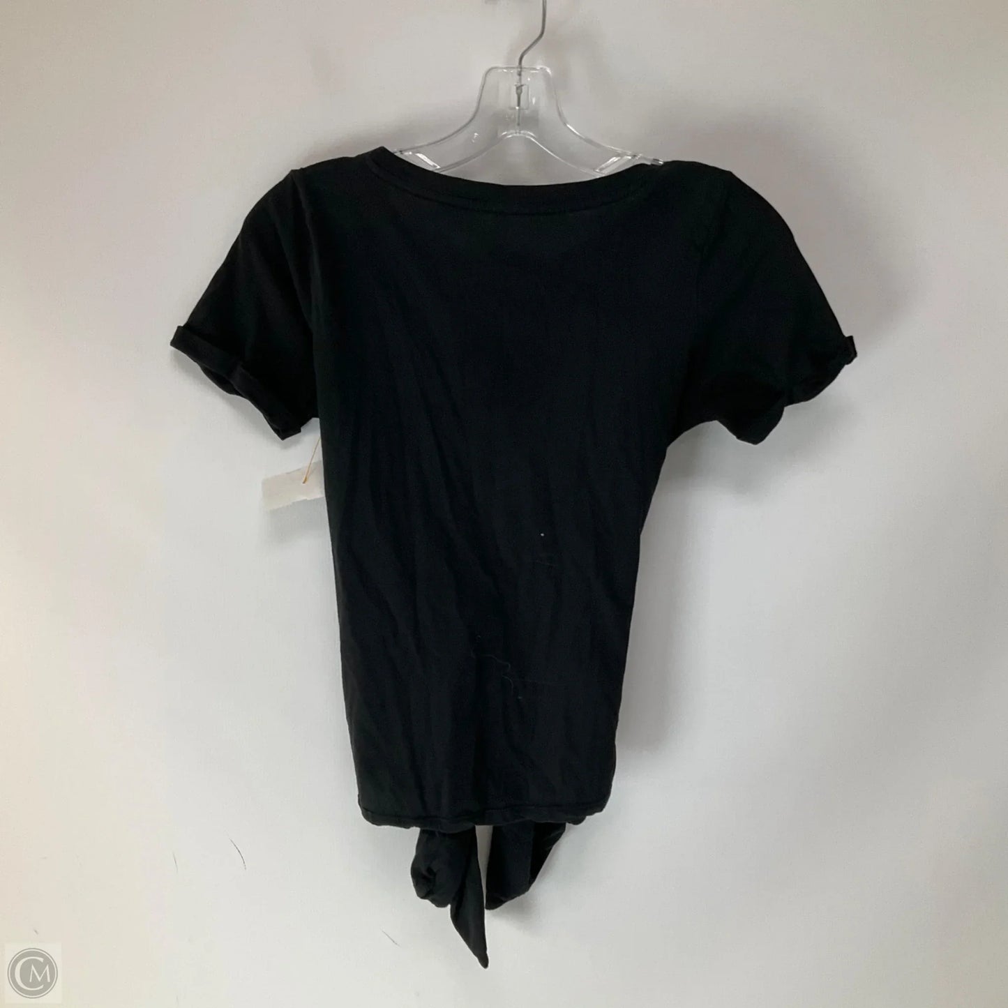 Top Short Sleeve By Anthropologie In Black, Size: Xs
