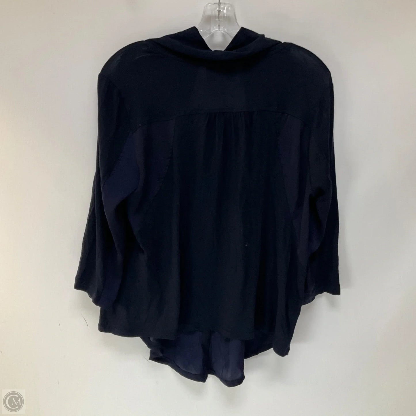 Top Long Sleeve By Anthropologie In Blue, Size: M