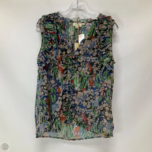 Top Sleeveless By Anthropologie In Multi-colored, Size: M
