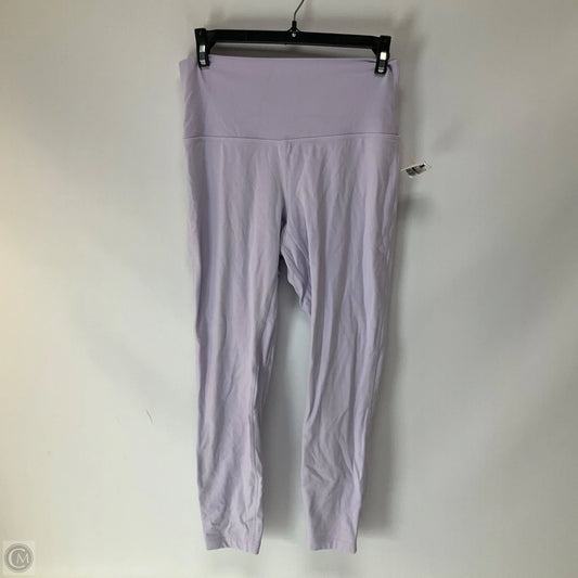 Athletic Leggings By Lululemon In Purple, Size: 8