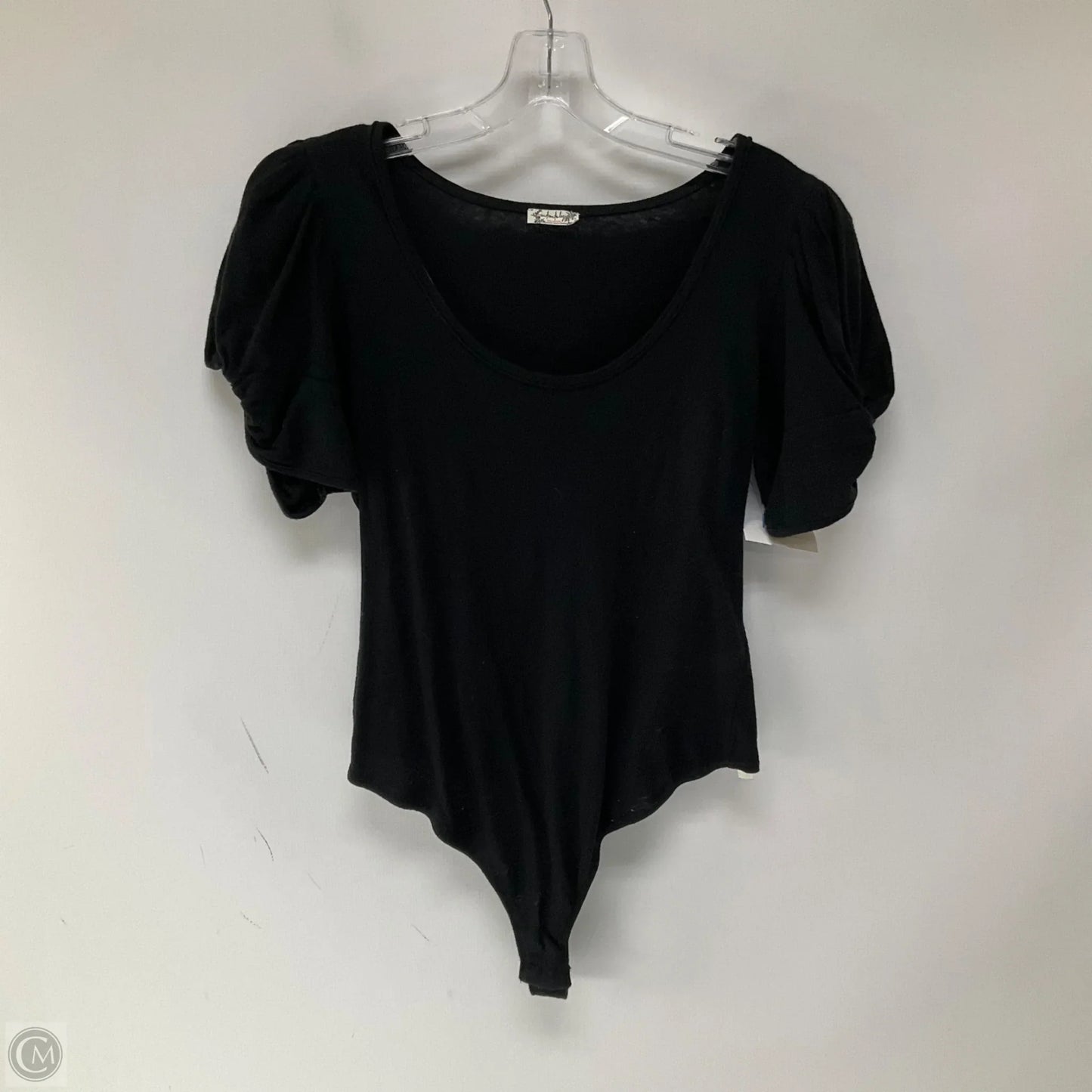 Top Short Sleeve By Free People In Black, Size: M