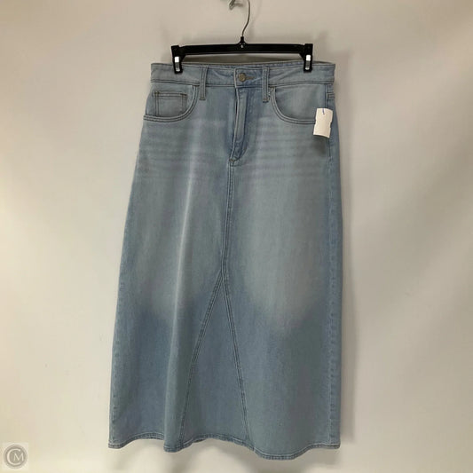 Skirt Maxi By Joes Jeans In Blue Denim, Size: 4