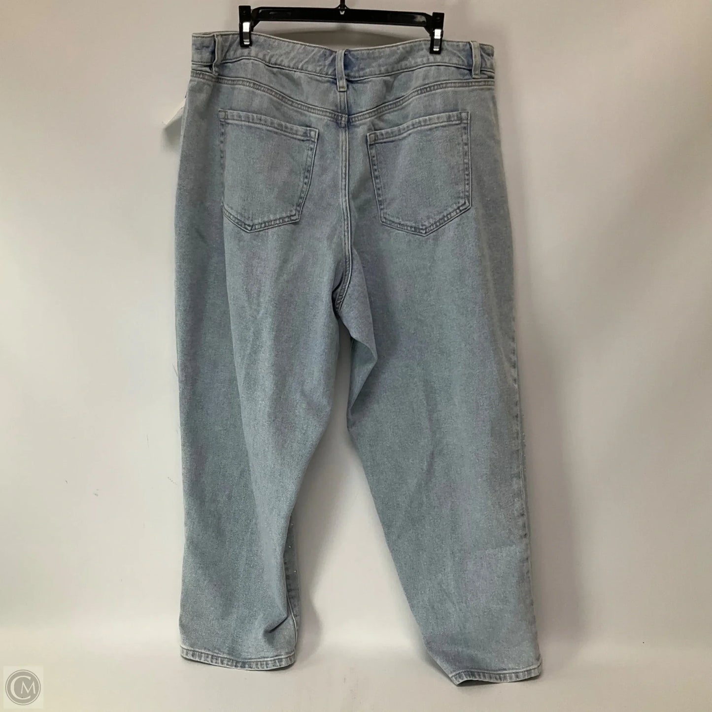 Jeans Straight By Lane Bryant In Blue Denim, Size: 16