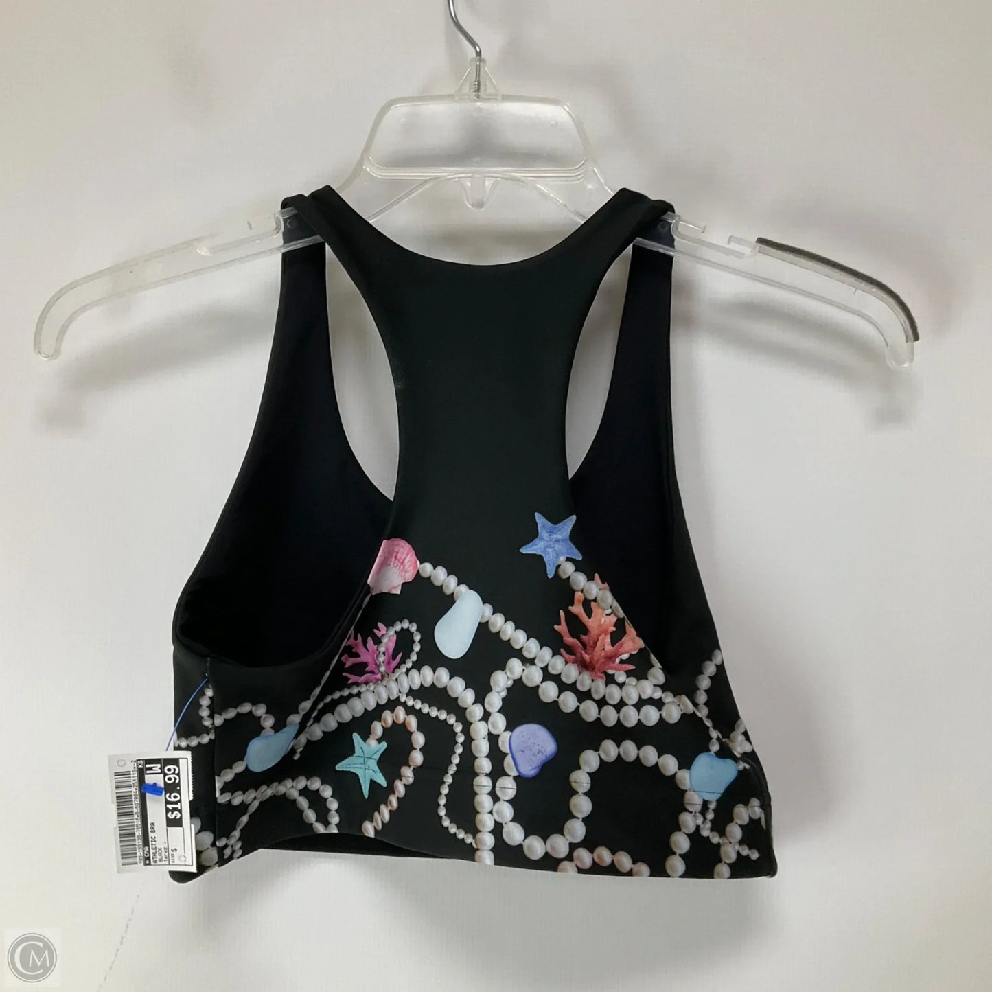 Athletic Bra By Cma In Black, Size: S