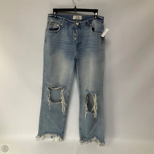 Jeans Straight By We The Free In Blue Denim, Size: 0