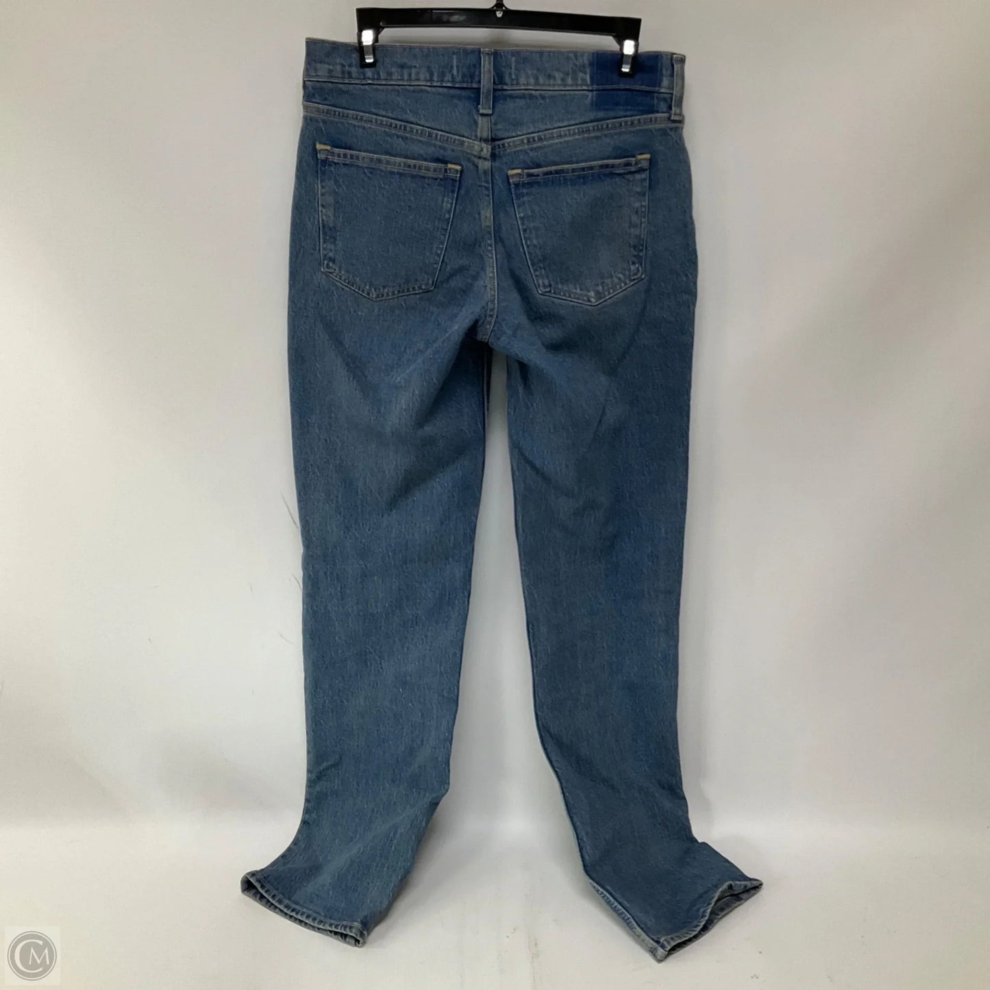 Jeans Straight By Abercrombie And Fitch In Blue Denim, Size: 2