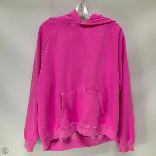 Sweatshirt Hoodie By Gap In Pink, Size: Xl