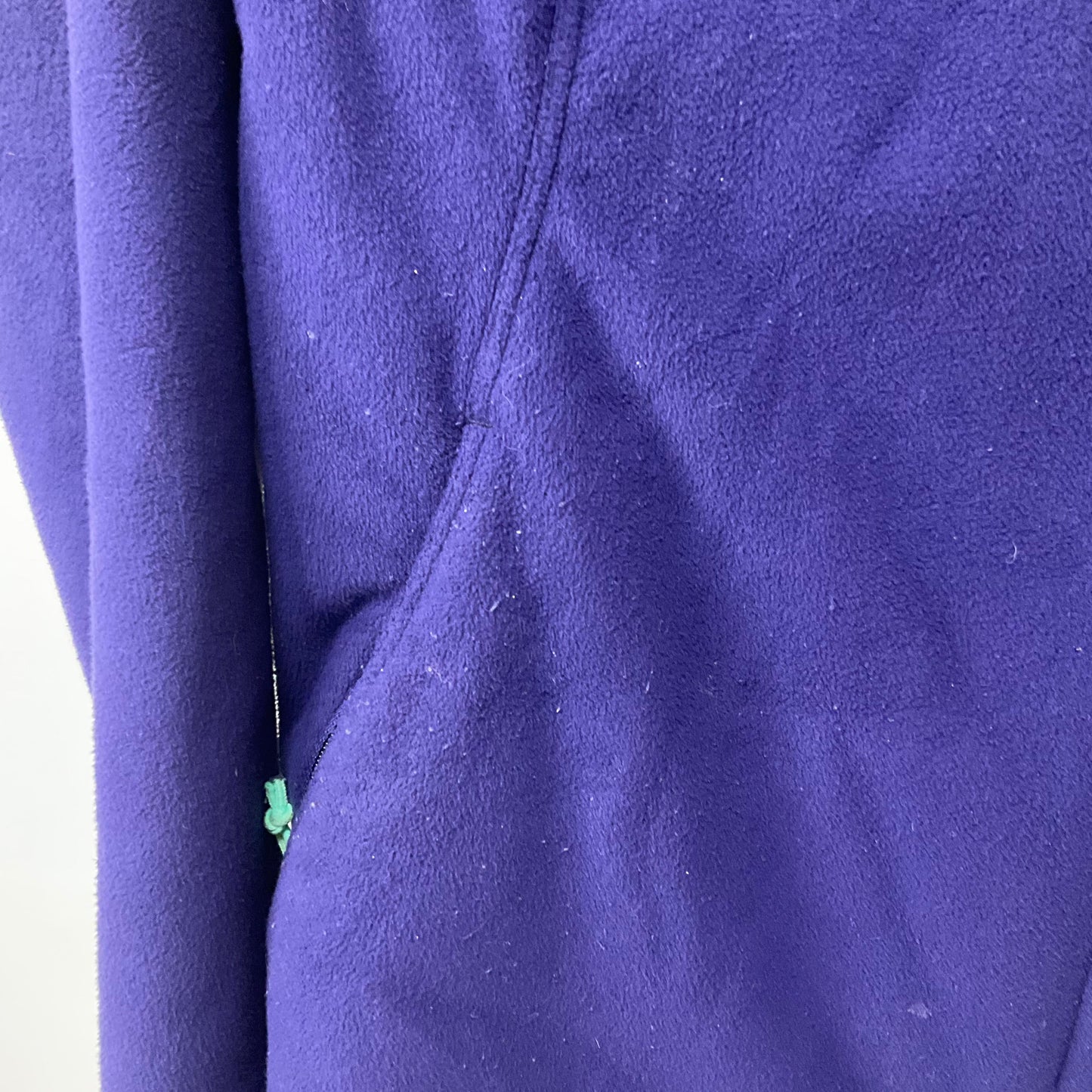 Athletic Jacket By North Face In Purple, Size: M