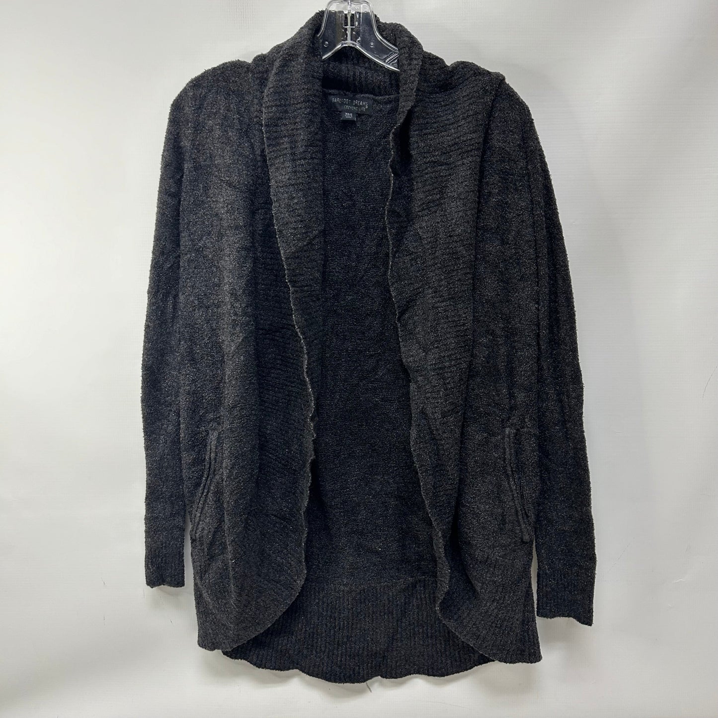 Cardigan By Barefoot Dreams In Black & Grey, Size: S