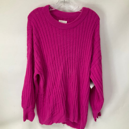 Sweater By Aerie In Pink, Size: M