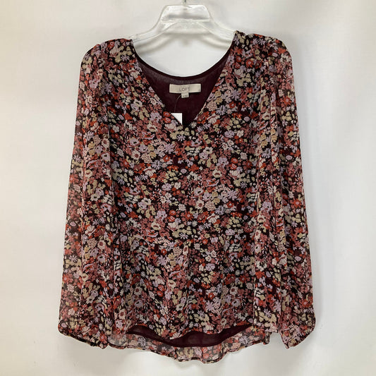 Top Long Sleeve By Loft  Size: M