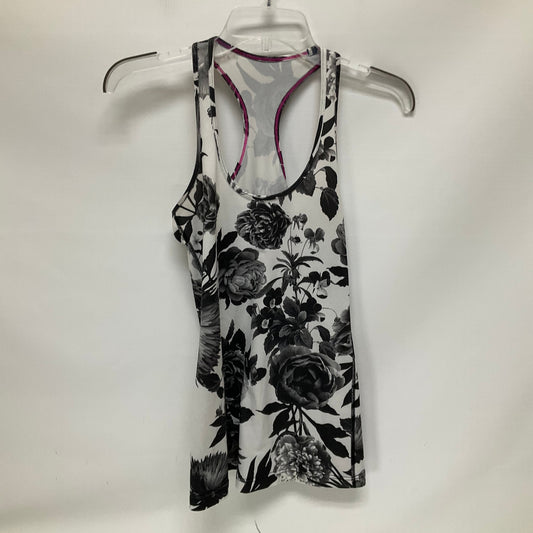 Black & White Athletic Tank Top Lululemon, Size 4