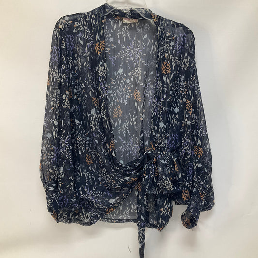 Blue Kimono Free People, Size Onesize