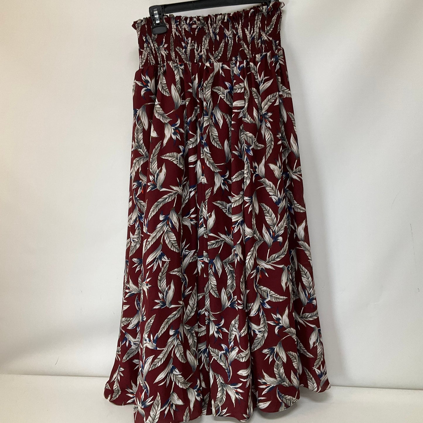 Red Skirt Maxi Anthropologie, Size M