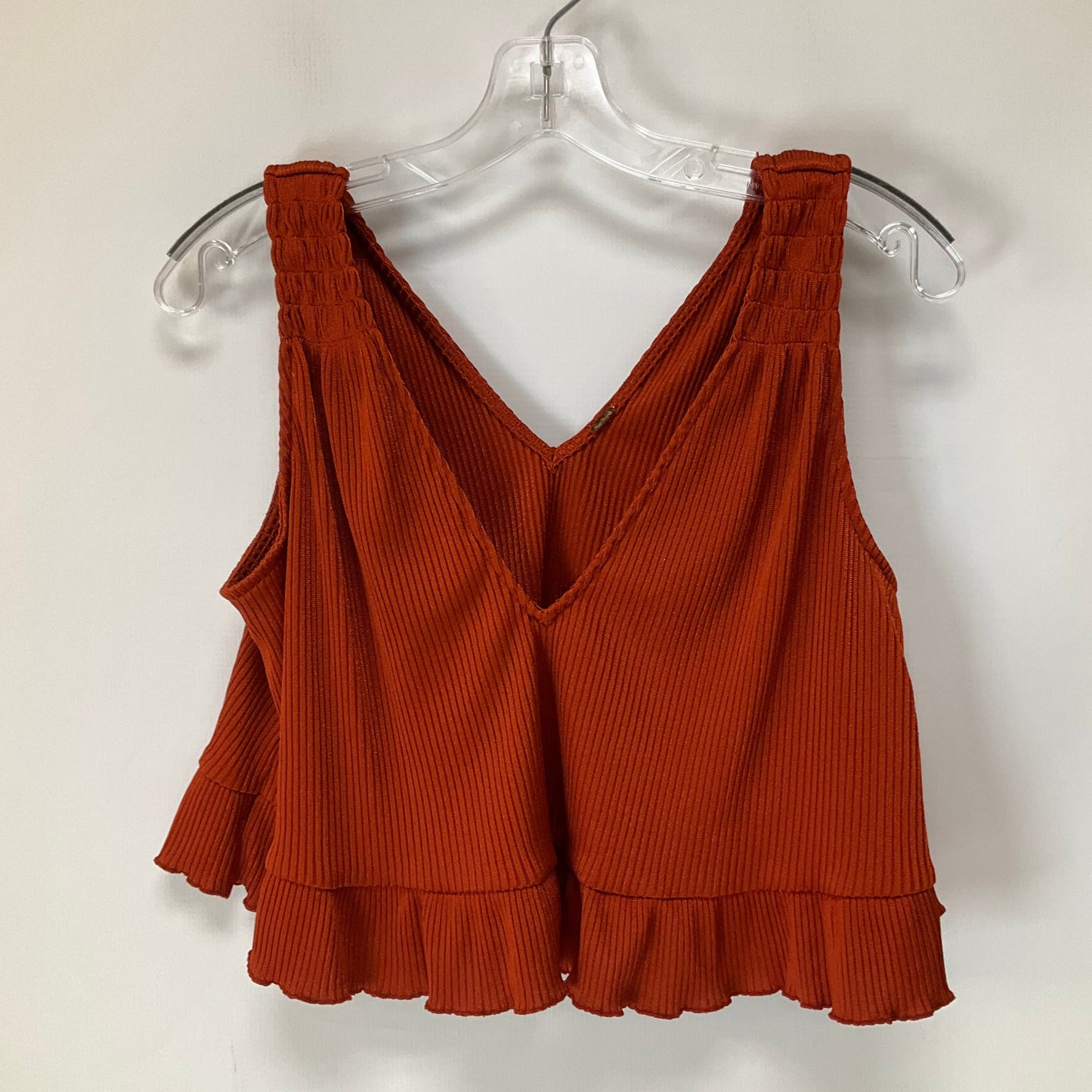 Orange Top Sleeveless Free People, Size M