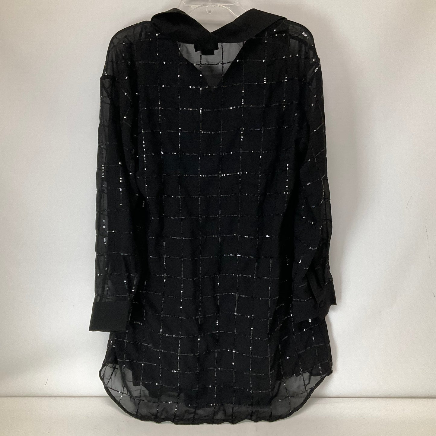 Black Tunic 3/4 Sleeve Anthropologie, Size S