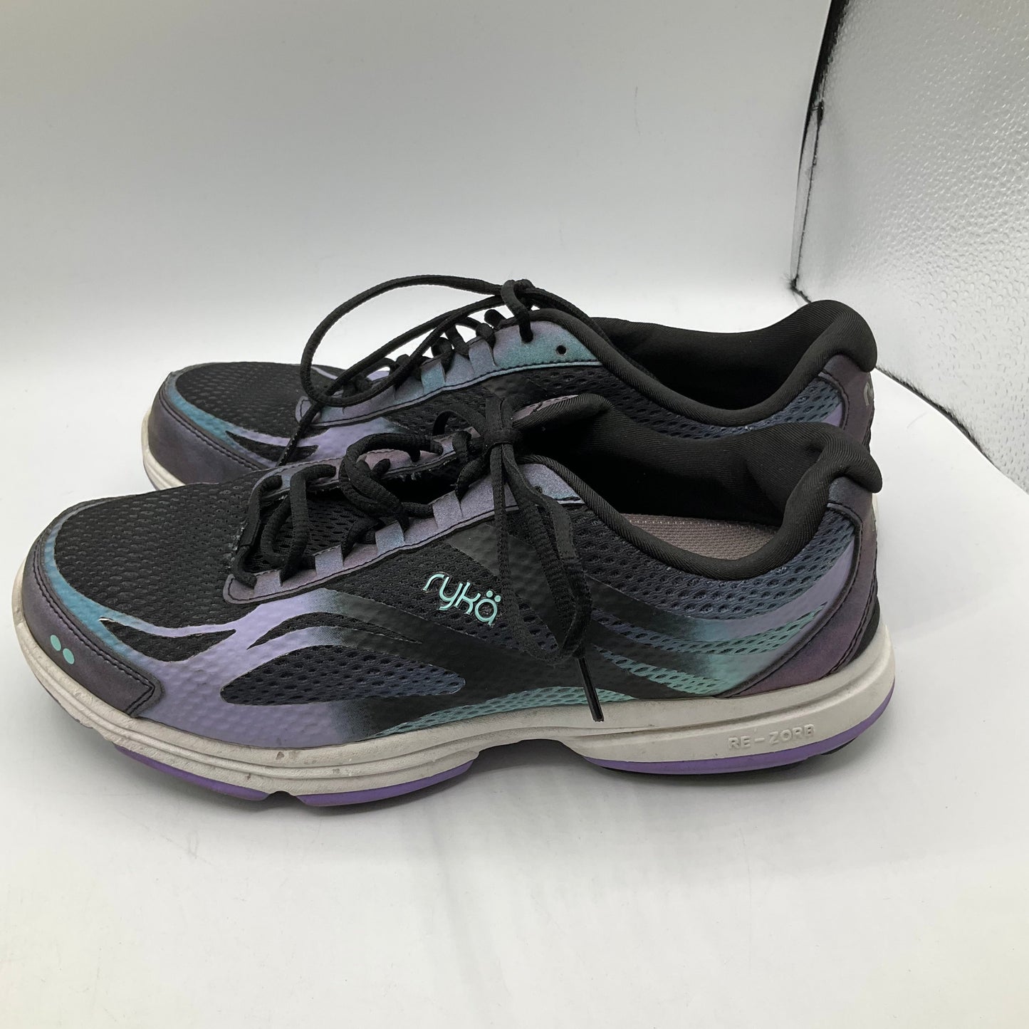 Black & Purple Shoes Athletic Ryka, Size 9