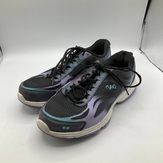 Black & Purple Shoes Athletic Ryka, Size 9