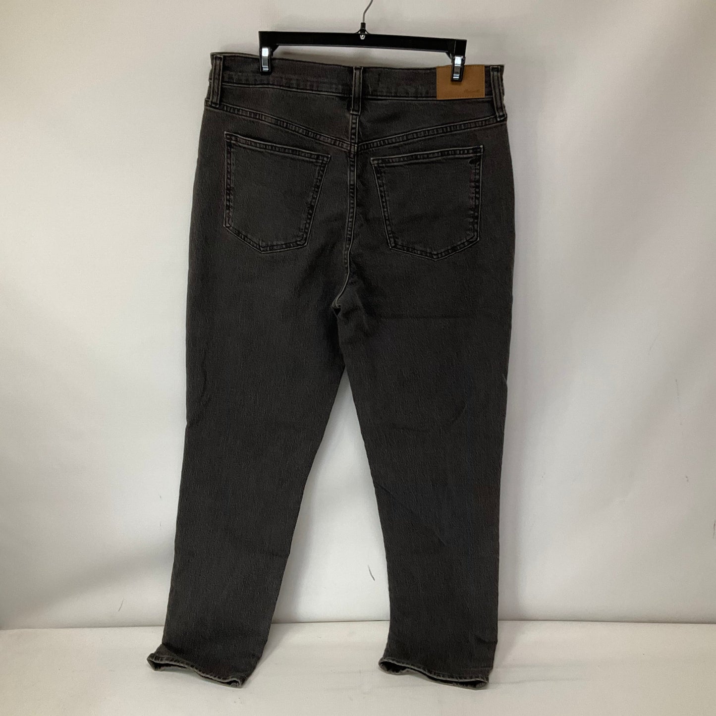 Jeans Wide Leg By Madewell In Black Denim, Size: 8