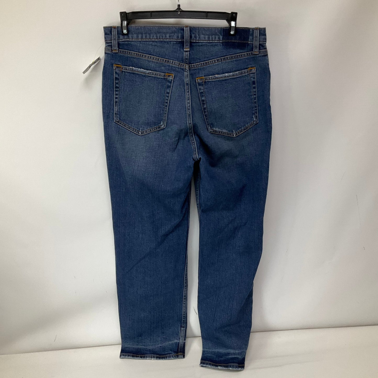 Jeans Straight By Abercrombie And Fitch In Blue Denim, Size: 10