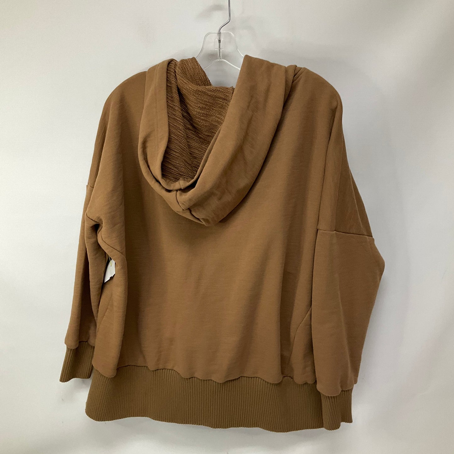 Sweatshirt Hoodie By Cmb In Brown, Size: S