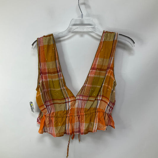 Top Sleeveless By Aerie In Orange, Size: S