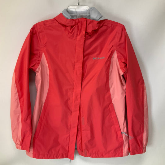 Athletic Jacket By Columbia In Coral, Size: S