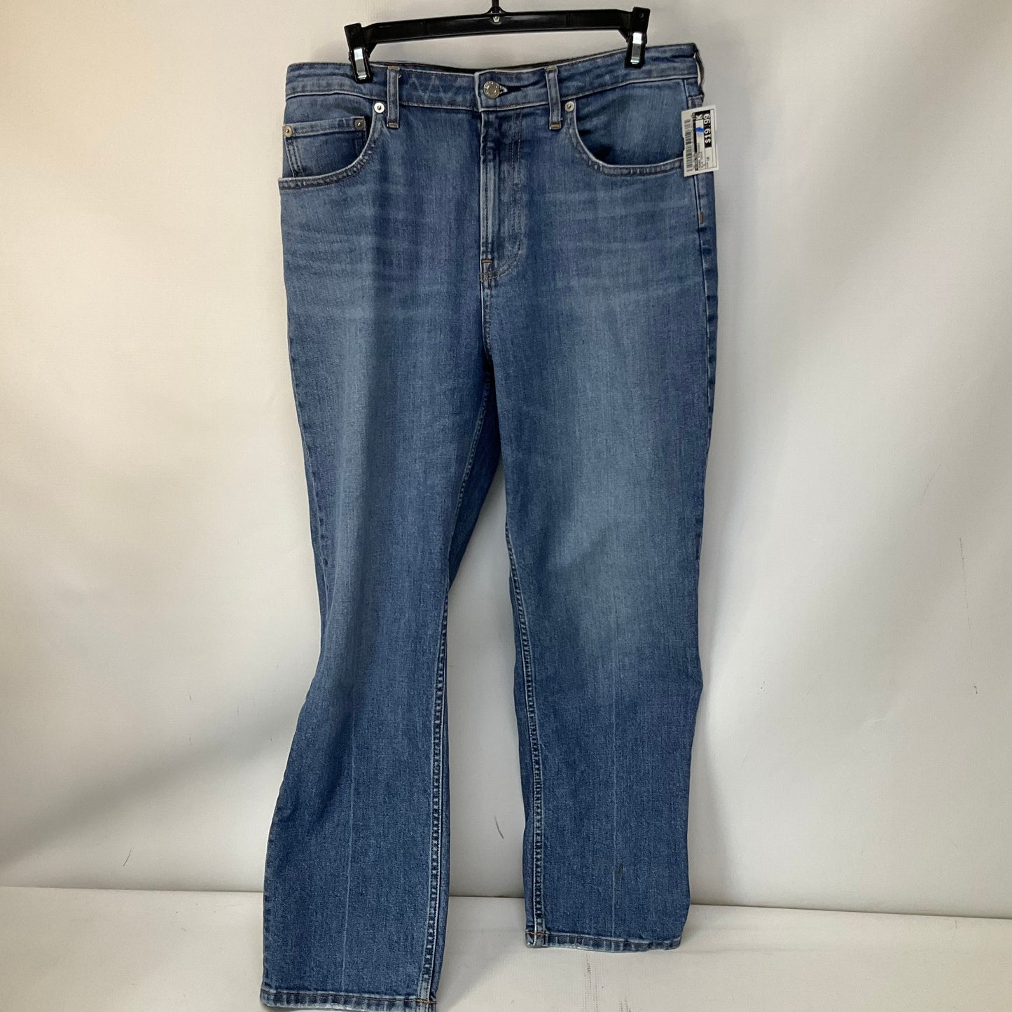 Jeans Straight By Everlane In Blue Denim, Size: 10