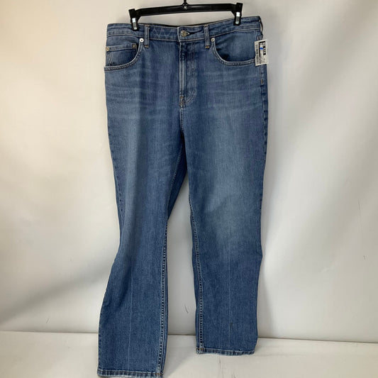 Jeans Straight By Everlane In Blue Denim, Size: 10