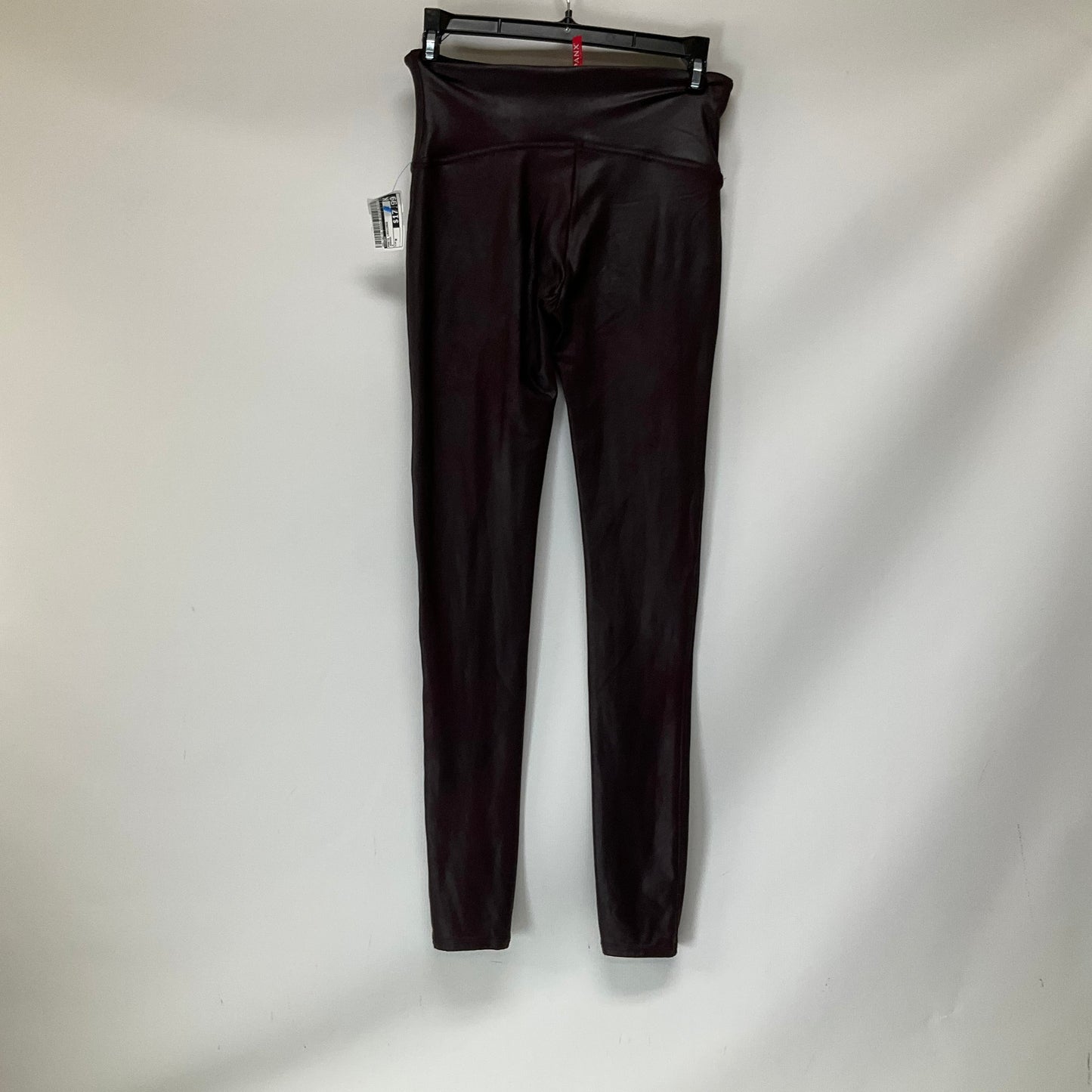 Pants Leggings By Spanx In Maroon, Size: M