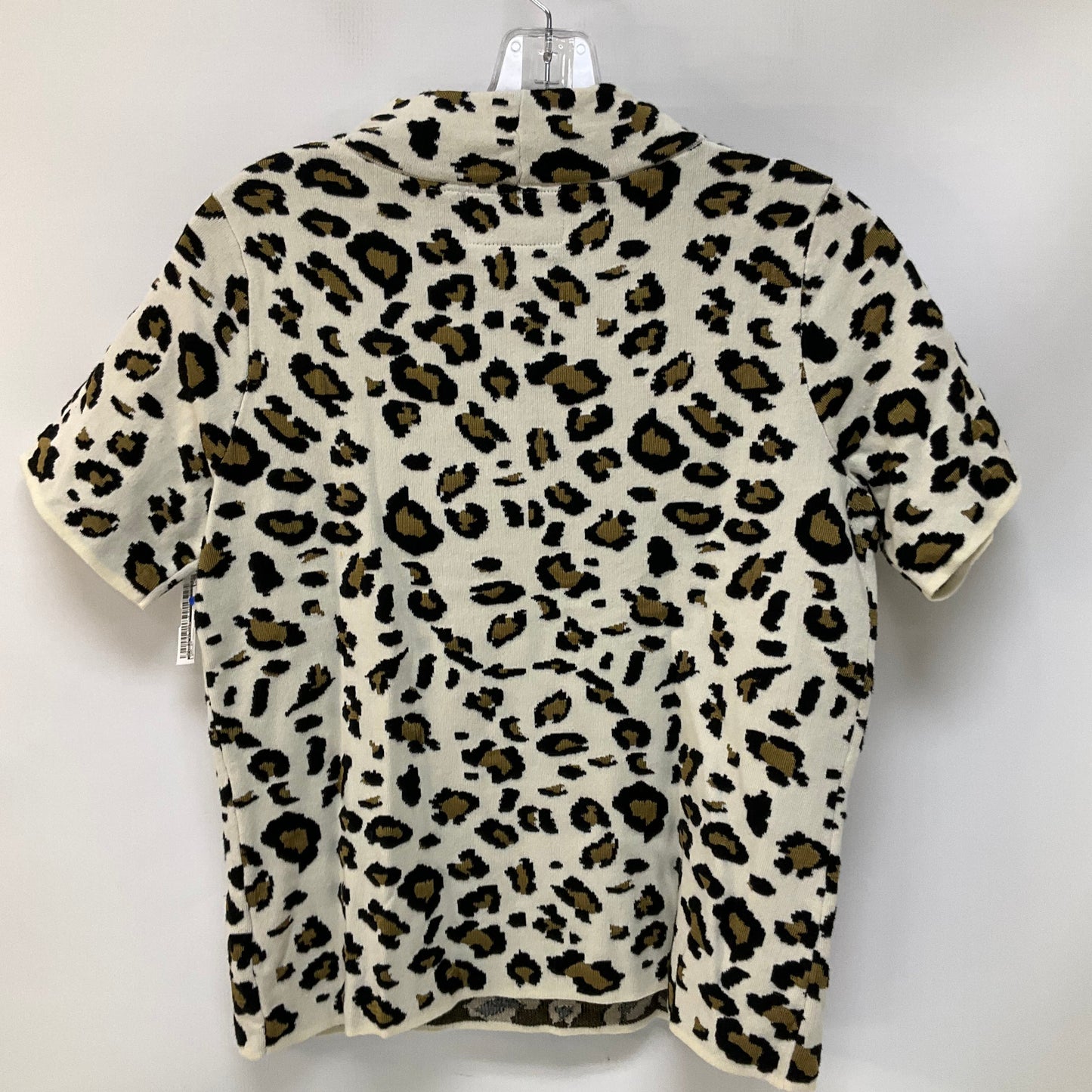 Top Short Sleeve By Field Flower In Animal Print, Size: S