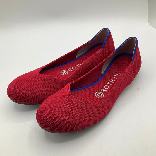 Shoes Flats By Rothys In Red, Size: 7