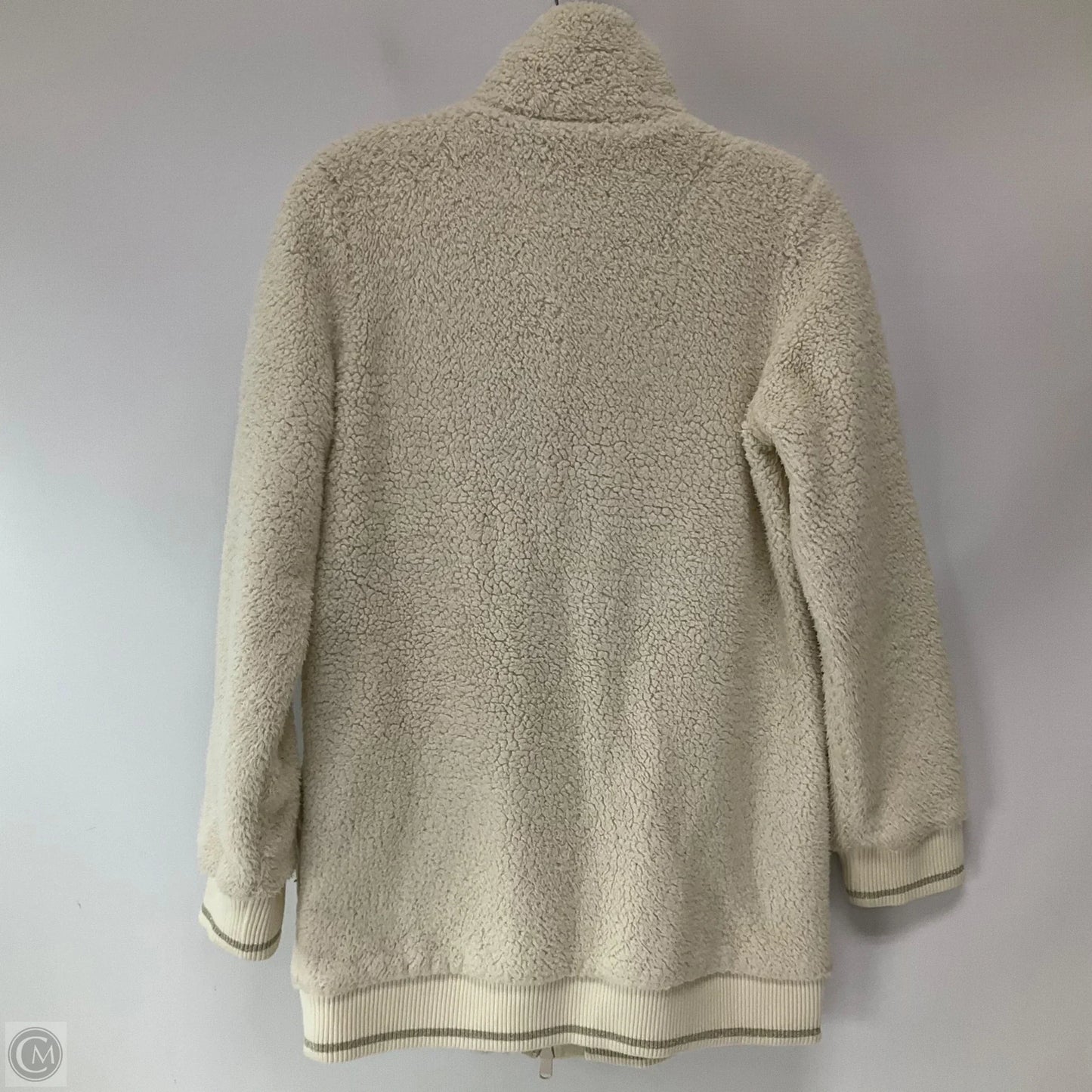 Athletic Jacket By Athleta In Cream, Size: Xs