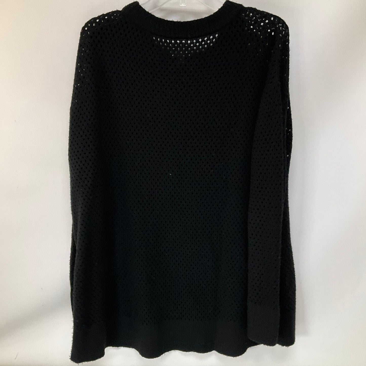 Top Long Sleeve By Aerie In Black, Size: L