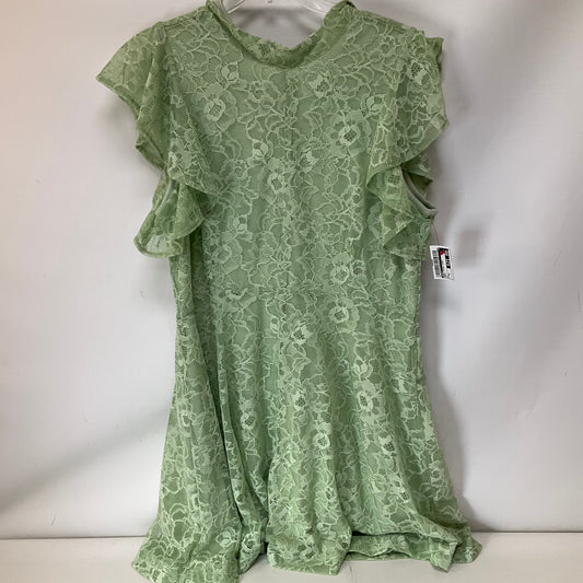 Dress Casual Short By Maeve In Green, Size: Xl